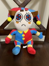 The Amazing Digital Circus Jax Plush Toy Stuffed Doll Kids 8  , EUC