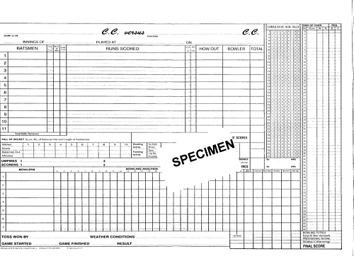 Millennium Scoring Record - A superior scorebook - Picture 1 of 1