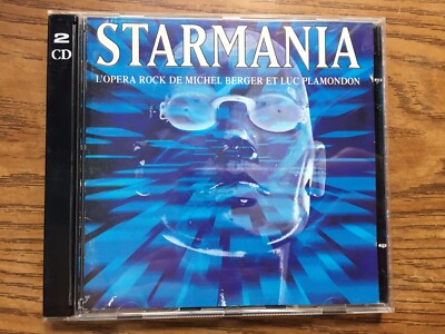 STARMANIA L Opera Rock De Michel Berger Et Luc Plamondon CD 2 Disc Set Rare OOP 