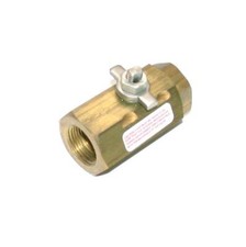 GEMINI 3/4 86 1 RT-6 720 CWP BRASS BALL VALVE 1" NPT NO HANDLE