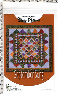''September Song''  2007 Debbie Caffrey's Classy Patterns Instruction Pack