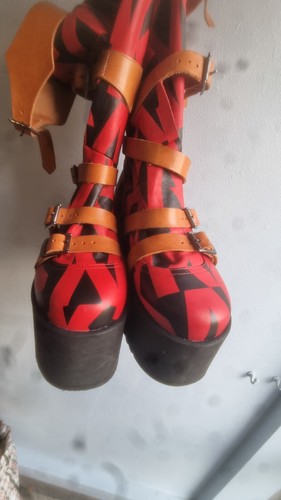 Stivali pirata Vivienne Westwood X Buffalo London platform donna uk 6 - Foto 10 di 24