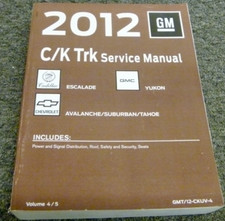 2012 Chevrolet Tahoe Power Signal Seats Shop Service Repair Manual Ls Lt Ltz 2012 Chevrolet Tahoe Power Signal Seats Shop Service Repair Manual Ls Lt Ltz