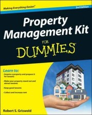Property Management Kit For Dummies - Paperback By Robert S. Griswold - GOOD
