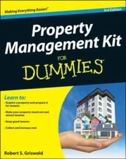 Property Management Kit For Dummies - Paperback By Robert S. Griswold - GOOD