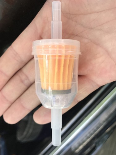 1x Universal Motor Inline Gas Oil Fuel Filter Small Engine For 1/4'' 5/16" Line - Picture 10 of 11