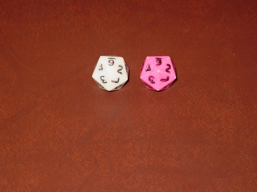 Original TSR Dungeons and Dragons Holmes Percentile Dice Set - Picture 5 of 5