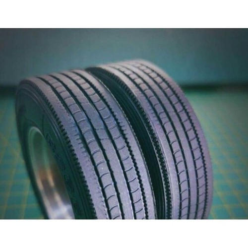 1/14 bridgestone rc car truck 2 pcs smaller size 79mm rubber tyre tire #5 - Picture 2 of 5