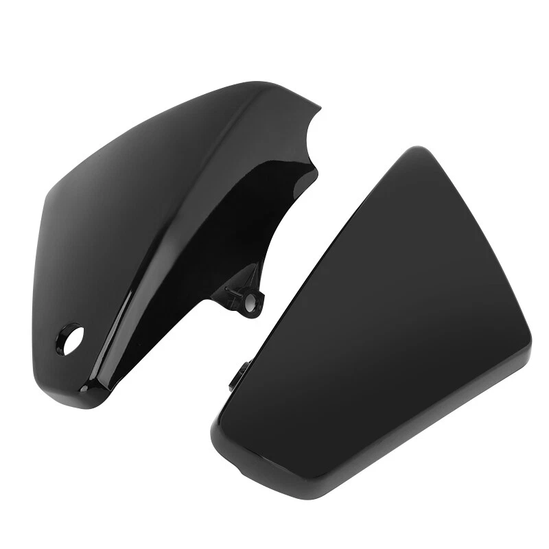 L&R Black Battery Side Fairing Cover For Kawasaki Vulcan 900 VN900 2006-2020 - Изображение 2 из 4
