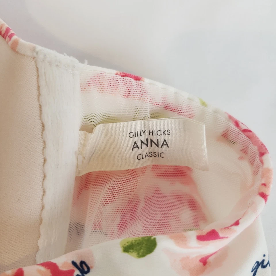 Gilly Hicks Anna Classic Bra 36C Lot of 3 Front Closure Demi Cup Floral T-Back - Image 4 of 4