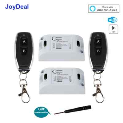 Wireless Wifi RF Smart Switch 433Mhz Wifi Fernbedienung über iOS Android Alexa
