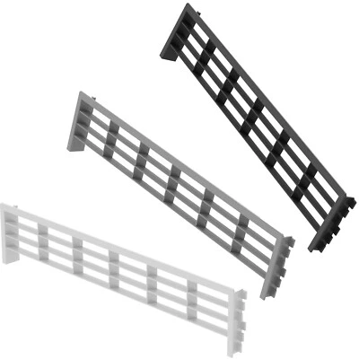 SOTECH Lüftungsgitter 396 x 83 mm für Sockelleisten Abluftgitter für Küche & Bad