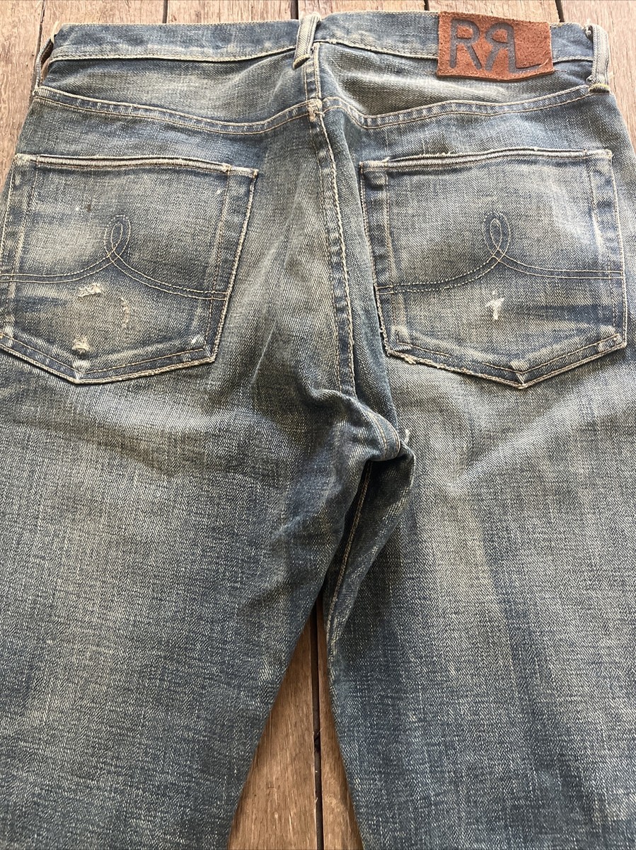 RRL COLD SPRING WASH LOW STRAIGHT デニム 33 RRL COLD SPRING WASH