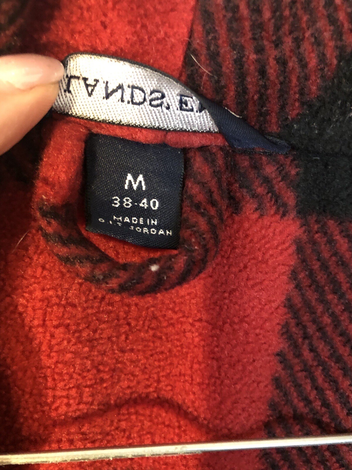 Lands End Men’s Buffalo Check Plaid Bathrobe Medium (… Gem