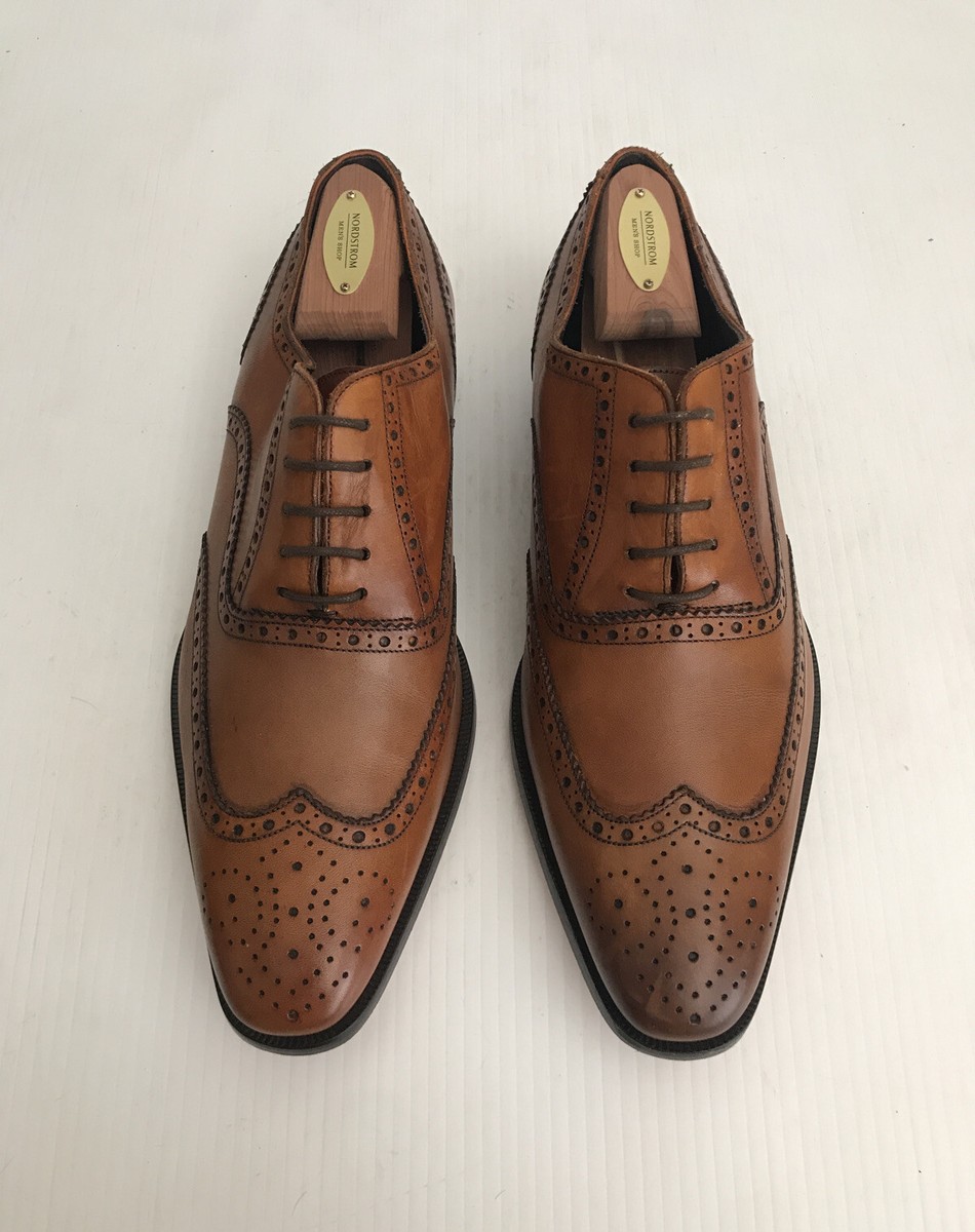 To Boot New York Amer Leather Wingtip Derby - 235 - Cognac  display picture 2