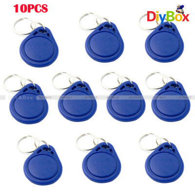 [10PCS] RFID IC Keyfobs Key Tags Token NFC TAG Keychain 13.56MHz for Arduino