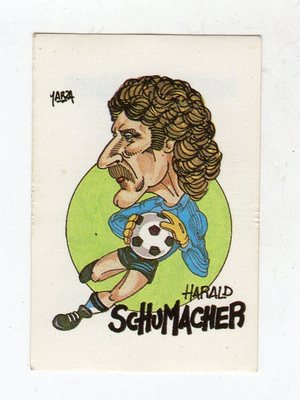 figurina CALCIO FLASH MEXICO 1986 Numero 19