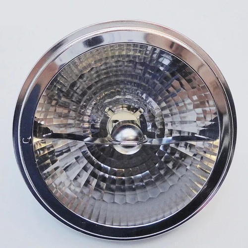 OSRAM HALOSPOT 111 Standard Aluminum Reflector Cup Lamp 41850FL 12V100W 24° G53 - Picture 3 of 3