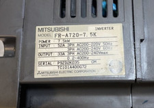 MITSUBISHI FR-A720-7.5K Inverter Removed From The Working Machine