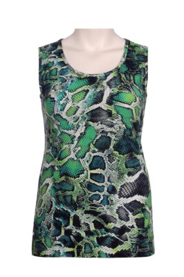 2 Snake_ Top Damen 58 / 60 , in Große Größen 42 bis 64 erhältlich, XXL