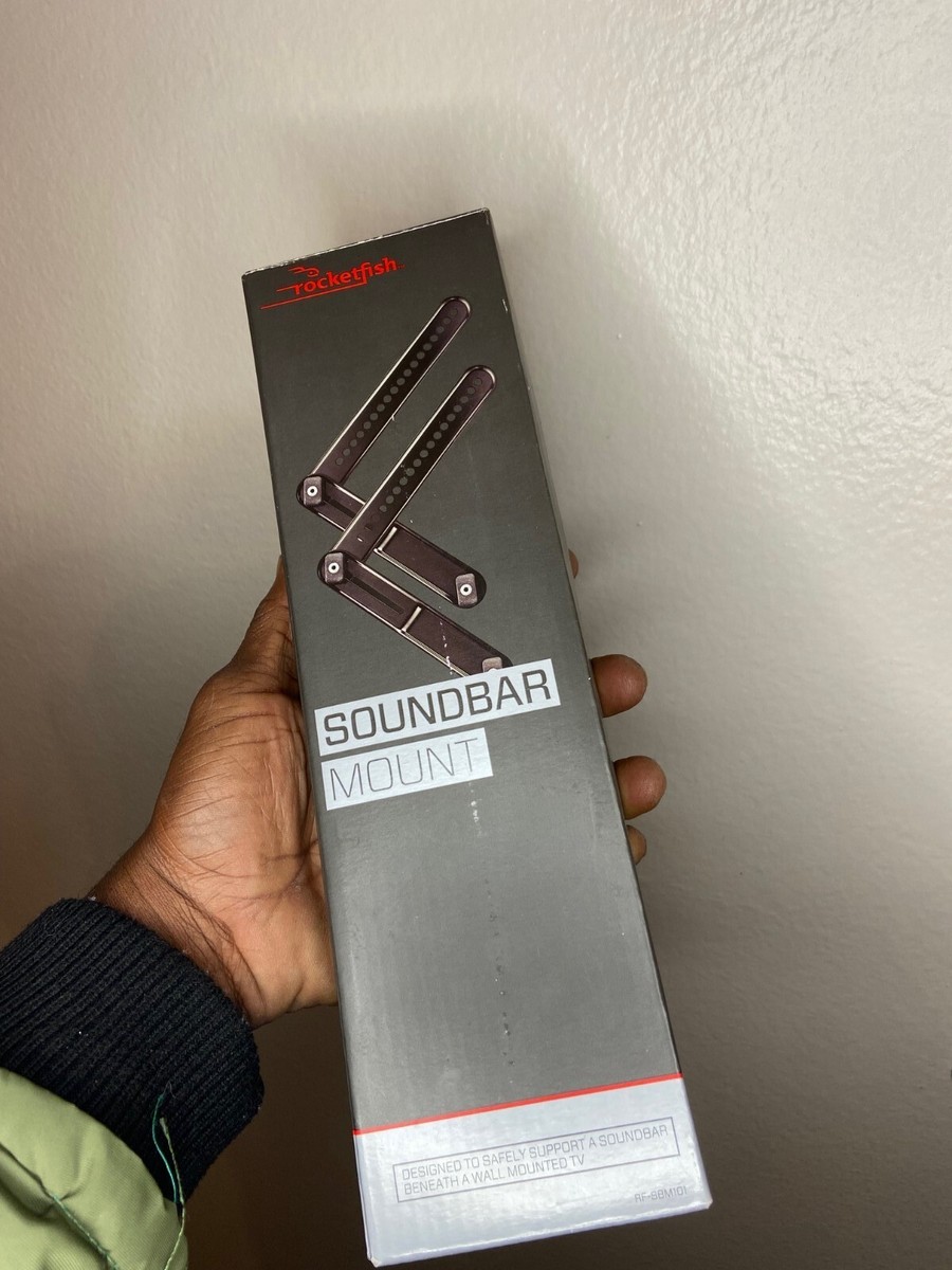 BRAND NEW Rocketfish RF-SBM101 Black Soundbar Mount for Flat-Panel - Main Image