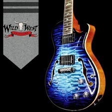 Prs Private Stock # 10384 Mccarty 594 Singlecut Hollowbody I Piezo Aqua Violet