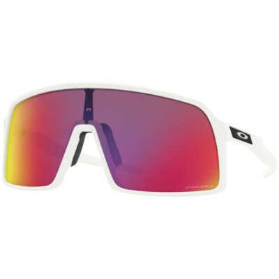 Oakley Sutro Prizm Road Lens Matte White Frame Sunglasses