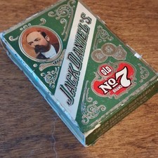 Jack Daniel s Old No. 7 Green Matchbox Advert...