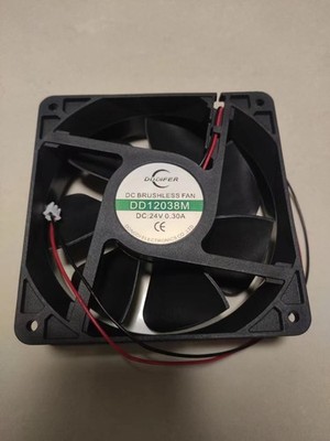 1 PCS  DONGDI Fan DD12038M DC24V 0.30A 12CM 12038  electric welder/Inverter fan1