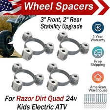 Wheel Spacers Kit For Razor Dirt Quad 24v 36v...
