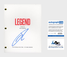 TOM HARDY AUTOGRAPH SIGNED LEGEND FULL SCRIPT SCREENPLAY ACOA