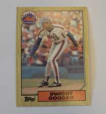 Topps 1987 Dwight Gooden #130 New York Mets MLB Baseball