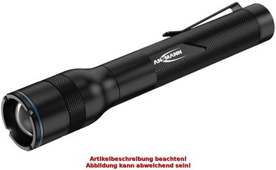 ANSMANN LED-Taschenlampe Adventure TA300BF, schwarz