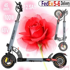 UL2272 Adult E-Scooter 800W Motor 48V 12.5AH 28 mph Speed Foldable Free Shipping