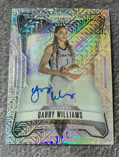 2026 PRIZM WNBA GABBY WILLIAMS SILVER MOJO PRIZM AUTO /25