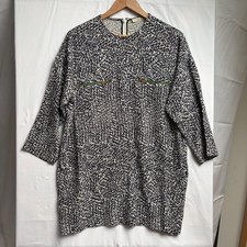 Céline Polka Dot Silk Pocketed Blouse (38) (...