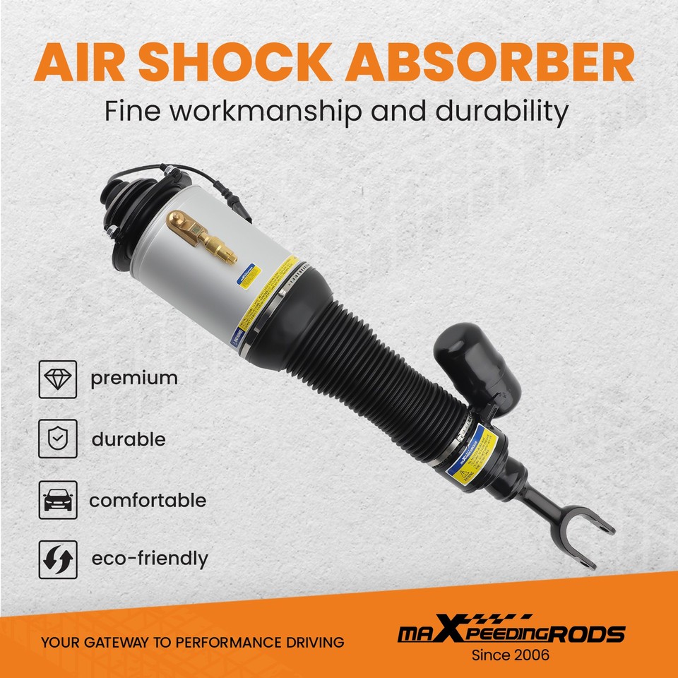 Pair Front Air Suspension Shock Struts For Bentley Continental GT ...