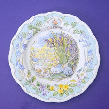 Royal Doulton England Brambly Hedge The Picnic Salad Plate 8"        245
