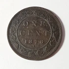 1876 Canada Large Cent — photo from another recent sale
