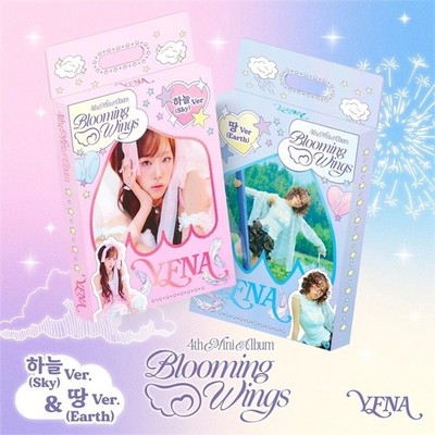 YENA [BLOOMING WINGS] 4th Mini Album CD+Foto Buch+Poster+KeyRing+2 Karte+Sticker