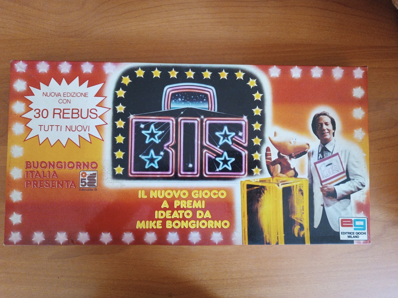 BIS Gioco in scatola Editrice Giochi 1979 Mike Bongiorno (mancano 3 premi)
