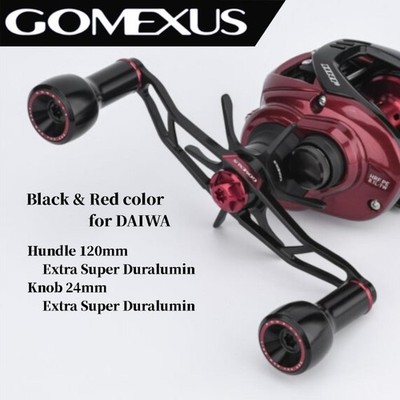 Gomexus Double Handle 120mm Daiwa Air Lite Black Red