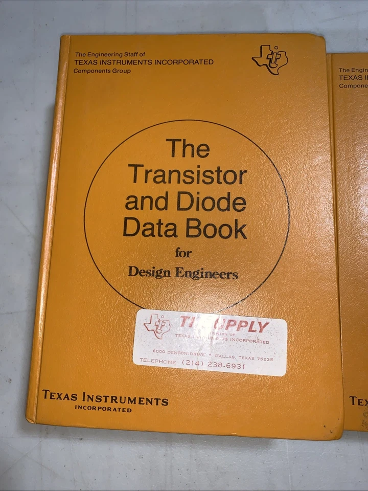 TEXAS INSTRUMENTS- Data Books Set Of 2 - Image 2 of 4
