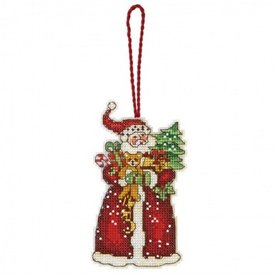 Dimensions Counted Cross Stitch Kit Dekoration Weihnachtsmann