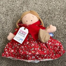 Topsy Turvy Doll Little Red Riding Hood Grandma Flip Doll Storybook Plush J