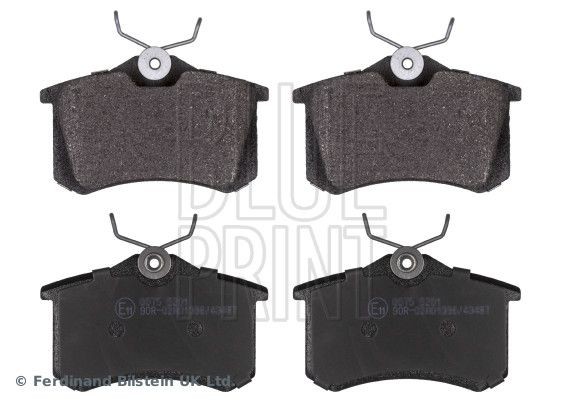 Bremsbelagsatz Scheibenbremse Blue Print ADV184206-image