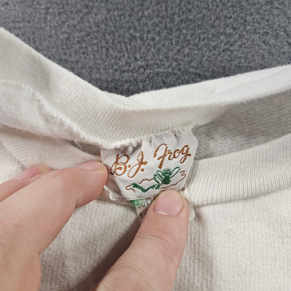 Sudadera De Colección California Raisins Para Hombre Grande Blanca Talento Noche 1987 EE. UU. Foto 4 de 4