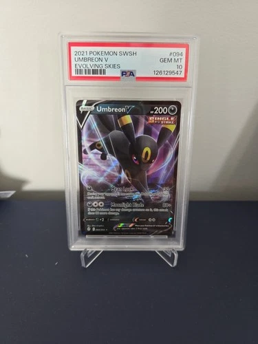 PSA 10 Umbreon V 094/203 SWSH07: Evolving Skies Holo