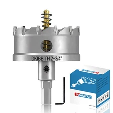 TCT Hole Saw Set,2-3/470mm Heavy Duty Tungsten Carbide Tipped Hole Cutters fo...