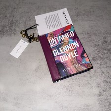 Coach - Untamed Book Bag Charm CFK44 NWT Glennon Doyle NYT 1 Best Seller